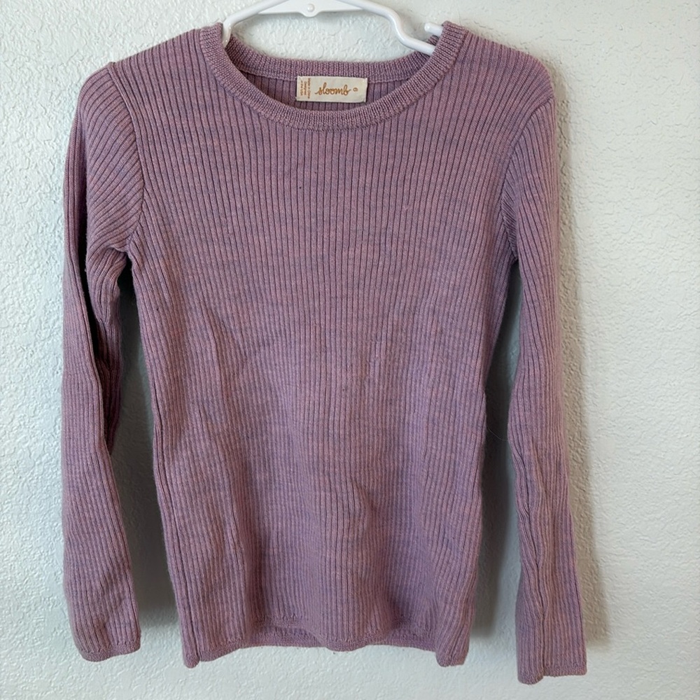 Sloomb merino wool long sleeve shirt - size 6